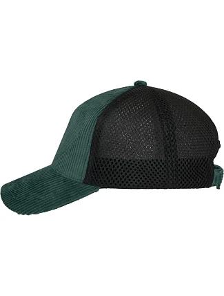 Daiber MB 6254 6-panelová čiapka typu Trucker 03.6254 dymovo zelená/čierna Daiber MB 6254 6-panelová čiapka typu Trucker 03.6254 dymovo zelená/čierna