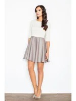 Šaty Rika M162 béžovej - Figl