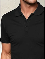 Pánske polo tričko čierne FashionStreet PX0512