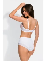 NOHAVIČKY S VYSOKÝM PÁSOM DEZIRO 19025 WHITE