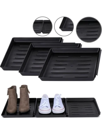 ODKAPÁVAČ NA TOPÁNKY DRŽIAK NA KVETY MISKA PRE DOMÁCE ZVIERATÁ ČIERNA 3 KS