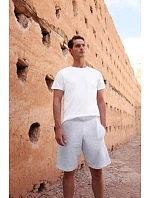 Fruit of the Loom Iconic 250 Shorts Šortky z teplákovej látky 16.4066 athletic heather Fruit of the Loom Iconic 250 Shorts Šortky z teplákovej látky 16.4066 athletic heather