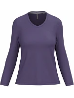 Kariban K 382 Dámske tričko s výstrihom do V a dlhými rukávmi 20.K382 purple Kariban K 382 Dámske tričko s výstrihom do V a dlhými rukávmi 20.K382 purple