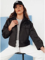 Dámska prechodná bunda EUNIKAR black FashionStreet TY4333 Dámska prechodná bunda EUNIKAR black FashionStreet TY4333