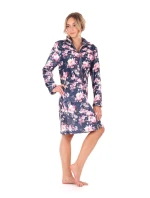 Dámsky župan Toya so zipsom modrý - Vestis