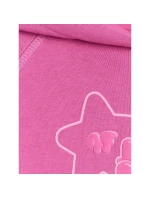 Dievčenská mikina bez prúžkov s kapucňou 4F 4FJRAW25TSWSF2439-54S