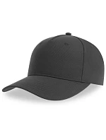 Atlantis Headwear Fiji 5-panelová bejzbalová čiapka 33.0103 tmavošedá