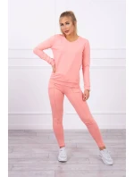 Tepláková súprava v marhuľovej farbe Tepláková súprava v marhuľovej farbe