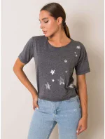 Tričko 131 TS AMZ1010.33P tmavo šedá