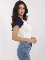 NM TS Tričko V7940.17 tmavo modré a biele