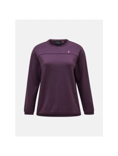 Mikina Peak Performance W Trail Polartec Crew purple