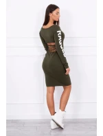 Otrhané khaki šaty