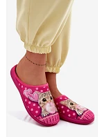 Dámske papuče Cat Pink with Rubber Inblu EC000093