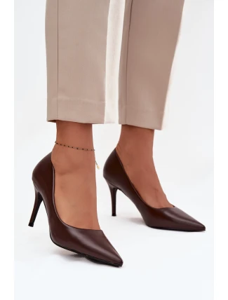 Lodičky s ihlovým podpätkom model 218917 Krok vo veľkom štýle Lodičky s ihlovým podpätkom model 218917 Krok vo veľkom štýle