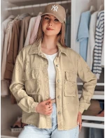 Dámska prechodná bunda v jednej veľkosti vo farbe hviezd STRASHINE hnedá FashionStreet TY4847