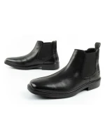 Pánske topánky Skechers Miller-Boris sable boots smart leather Pánske topánky Skechers Miller-Boris sable boots smart leather