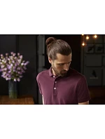 Russell Athletic 566M Pánske elastické polo tričko z piké 10.566M bright royal