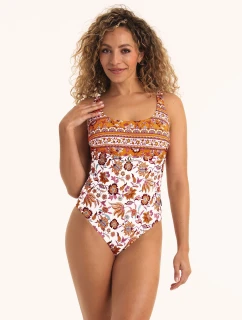 Style Jednodielne plavky Amaya 7816 pikantná oranžová - RosaFaia