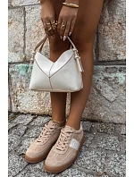 Dámske semišové tenisky Big Star UU274009 Beige