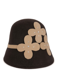 Umenie Polo klobúk kp866-4 Brown