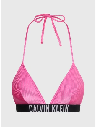 Dámska plavková podprsenka KW0KW02387 TOZ Pink - Calvin Klein