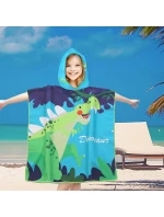 PončoBavlnené svetové detské plážové pončo s kapucňou 60x60