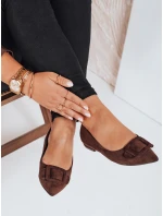 Dámske semišové baleríny FashionStreet ZY1053 Dámske semišové baleríny FashionStreet ZY1053