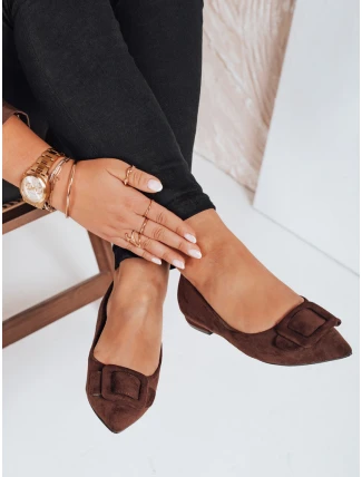 Dámske semišové baleríny FashionStreet ZY1053 Dámske semišové baleríny FashionStreet ZY1053
