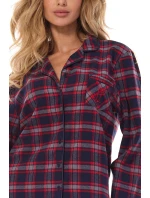 L&L 2475 Roxy dlhé/r S-XL dámske pyžamo so zipsom