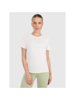 Dámske rýchloschnúce tréningové tričko regular fit 4F 4FWAW25TFTSF1516-12S