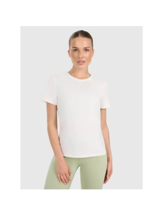 Dámske rýchloschnúce tréningové tričko regular fit 4F 4FWAW25TFTSF1516-12S