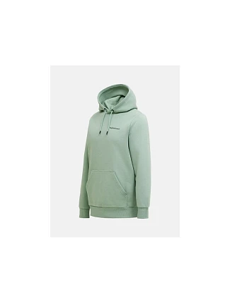 Pánska mikina PEAK PERFORMANCE M Original Small Logo Hood, zelená farba Pánska mikina PEAK PERFORMANCE M Original Small Logo Hood, zelená farba