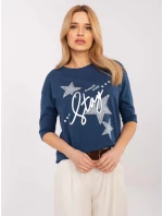 Blúzka CLM BZ 0016.84 tmavomodrá