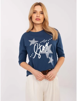 Blúzka CLM BZ 0016.84 tmavomodrá