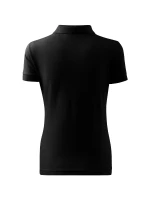 Bavlnené polo tričko Heavy black