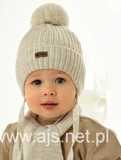 AJS 48-316 Chlapčenský set čiapka+šatka