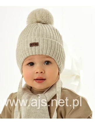 AJS 48-316 Chlapčenský set čiapka+šatka