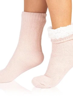 Extrémně teplé ponožky EXTRA WARM SOCKS - BELLINDA - světle růžová