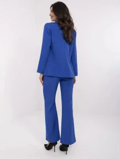 Nohavice DHJ SP 18737.08 kobaltovo modré