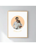 Personalizovaný magický fotorámik – 30x40 – výrez fotografie na podklade Personalizovaný magický fotorámik – 30x40 – výrez fotografie na podklade