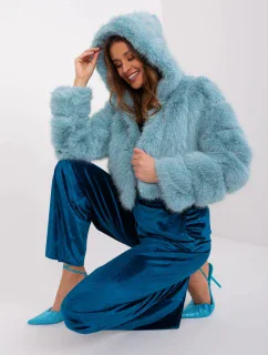 Dámska bunda AT KR 2378.97P svetlo modrá - FPrice