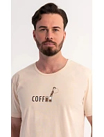 Pánske pyžamové šortky Coffee Pánske pyžamové šortky Coffee