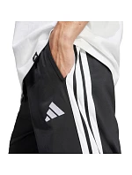 Pánske nohavice adidas 3-Stripes Tricot Regular-Fit Open Hem Black JI8802 Pánske nohavice adidas 3-Stripes Tricot Regular-Fit Open Hem Black JI8802