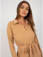 Šaty LK SK 509227.83P camel Šaty LK SK 509227.83P camel