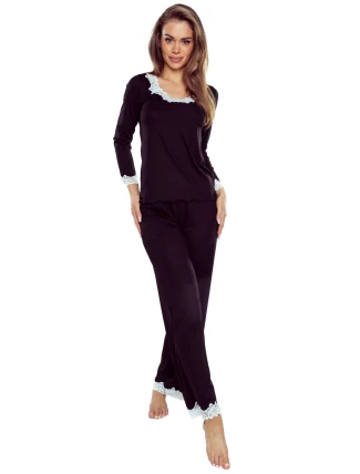 Dámske pyžamo Arleta čierne - ELDAR