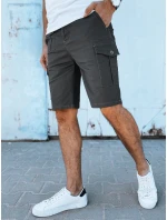 Pánske tmavosivé šortky FashionStreet SX2430