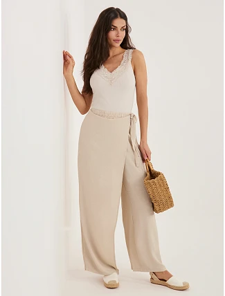 Nohavice CS SP XYS3376.96 beige