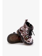 Detské zateplené členkové topánky so zipsom Unicorns Black Tiptop Detské zateplené členkové topánky so zipsom Unicorns Black Tiptop