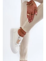 Dámska športová obuv na platforme 13613 White - VINCEZA