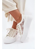 Dámske šnurovacie tenisky LCW-26-44-4480 white . Lee Cooper Dámske šnurovacie tenisky LCW-26-44-4480 white . Lee Cooper